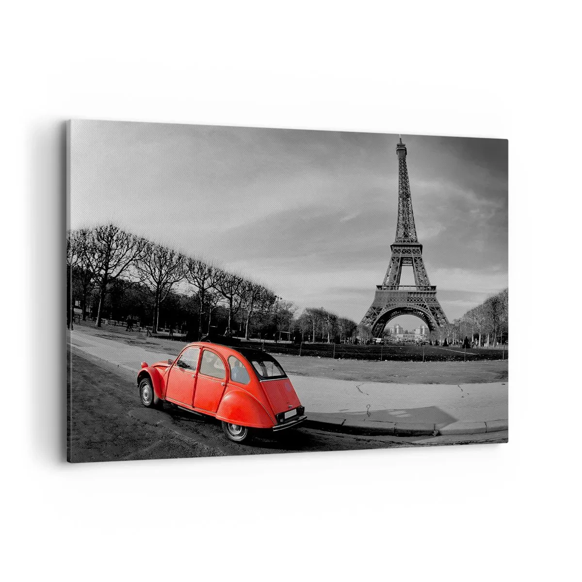 Canvastavla - Bild på duk - Mera parisianskt än själva Paris - 120x80 cm