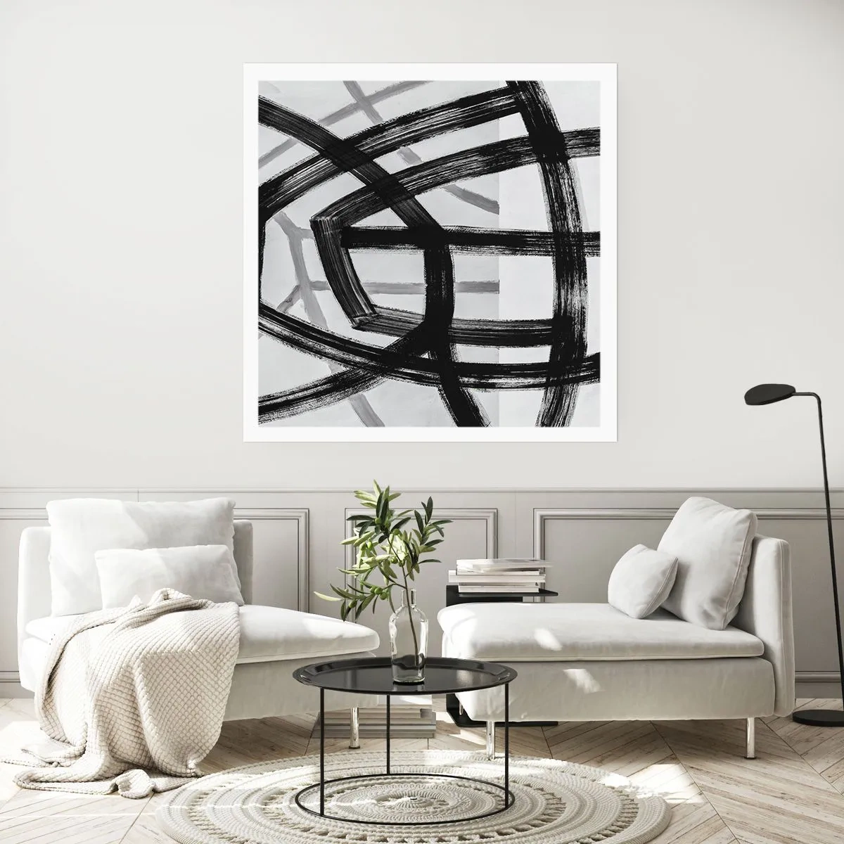 Affisch - Att skapa djupet - 60x60 cm