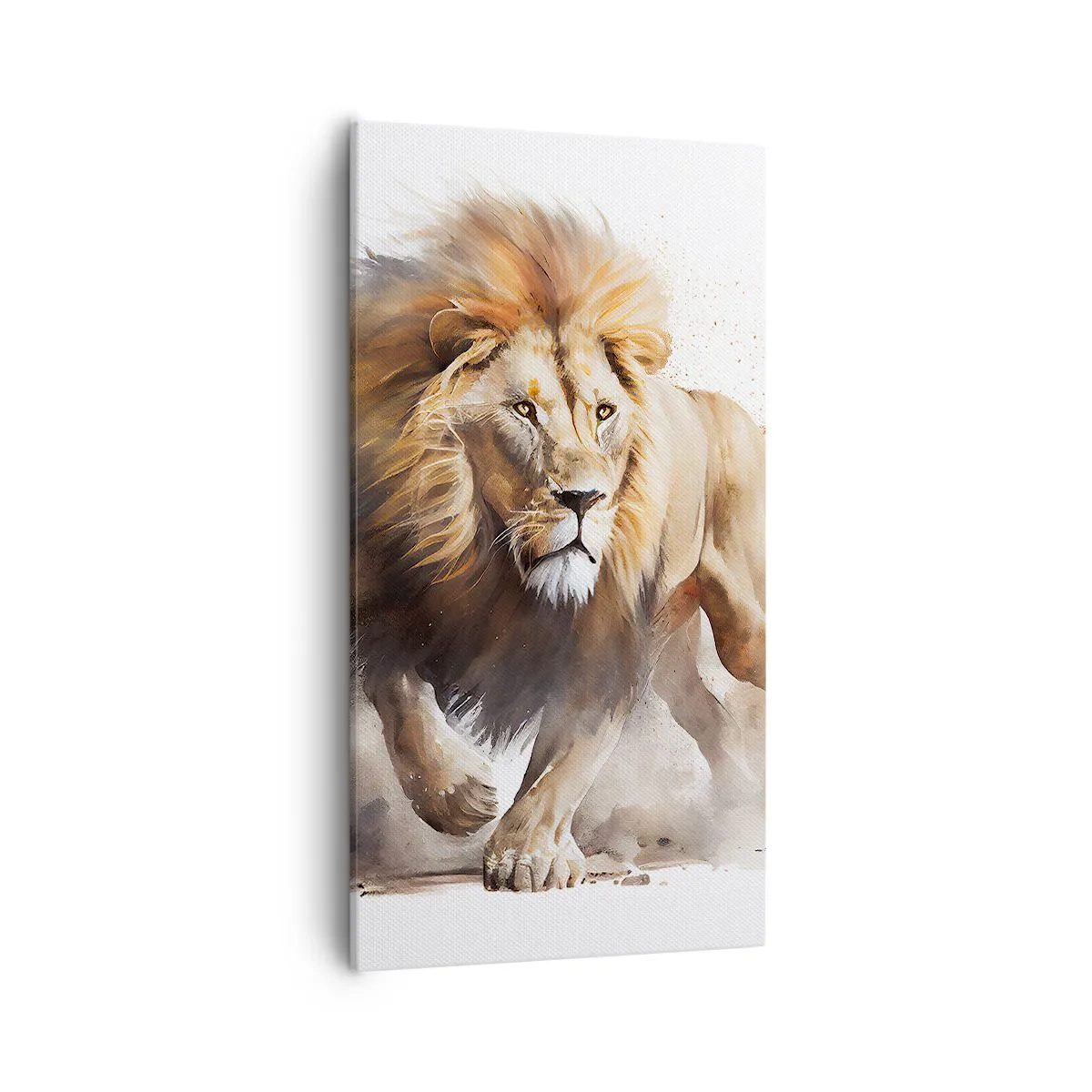 Canvastavla - Bild på duk - Kungen har gett sig av - 55x100 cm