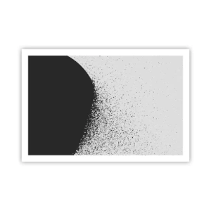 Affisch - Partiklarnas rörelse - 91x61 cm