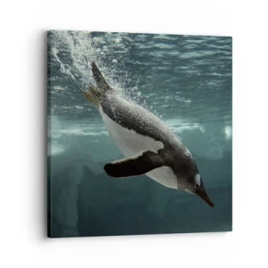 Canvastavla - Bild på duk - Välkommen till min värld - 30x30 cm