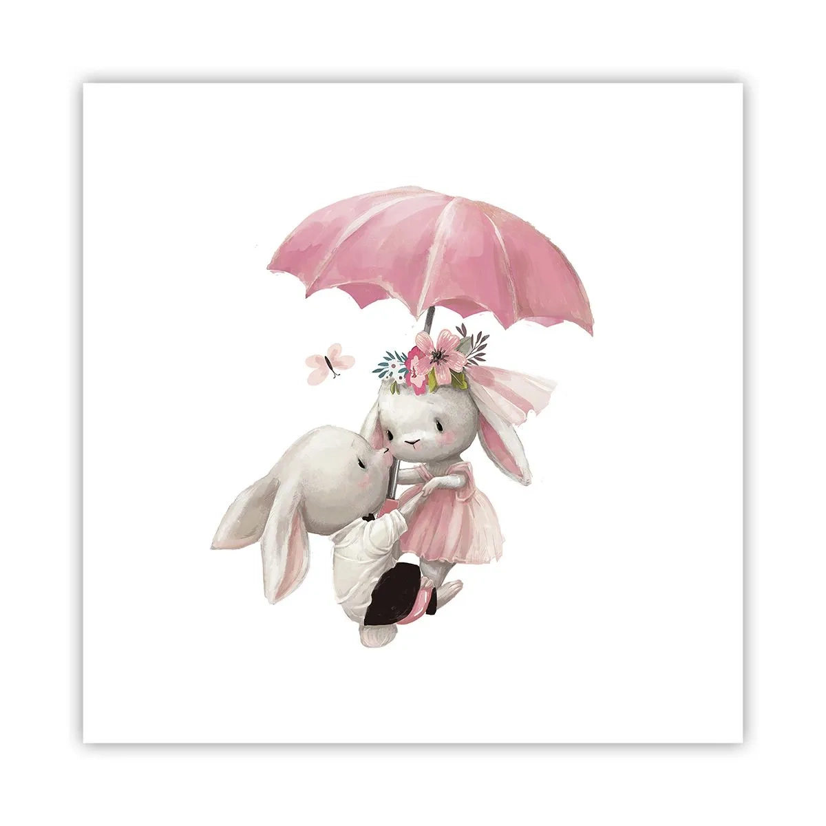 Affisch - Det är just kärlek - 60x60 cm