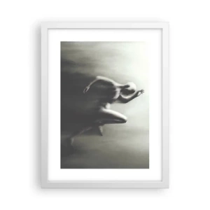 Affisch i vit ram - Omöjlig att stoppa - 30x40 cm