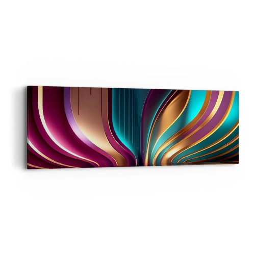 Canvastavla - Bild på duk - Ljusets arkitektur - 90x30 cm