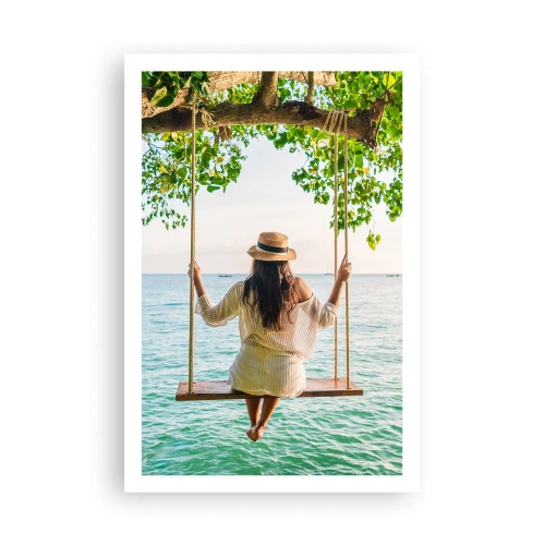 Affisch - Livet är vackert - 61x91 cm