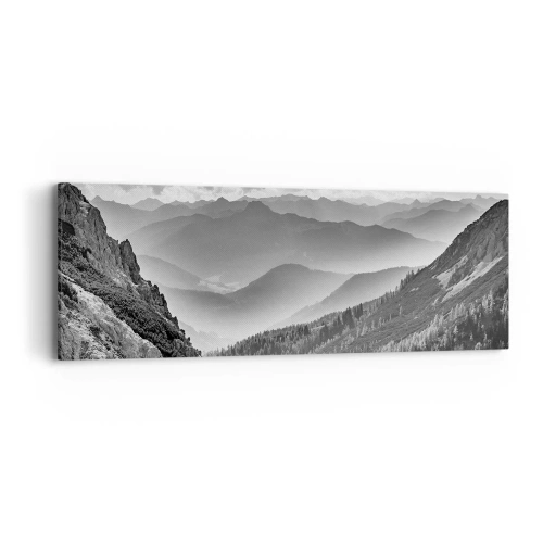 Canvastavla - Bild på duk - Ända fram till horisonten - 90x30 cm