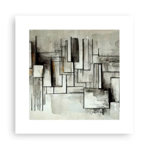 Affisch - Kraften i enkelhet - 30x30 cm