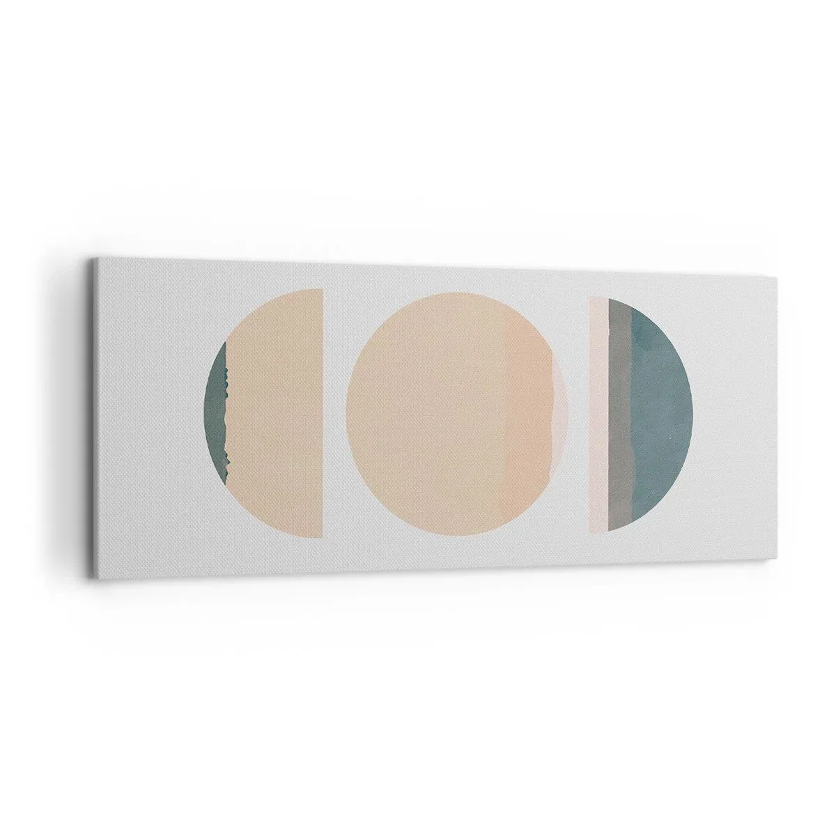 Canvastavla - Bild på duk - Hjul efter hjul - 120x50 cm