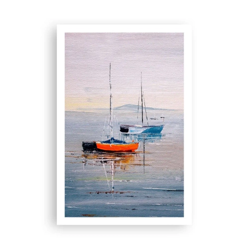 Affisch - En välförtjänt vila - 61x91 cm