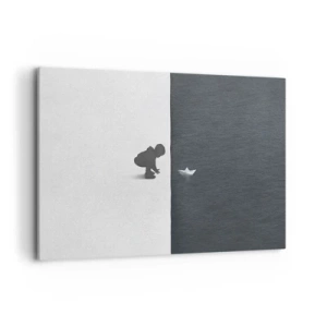 Canvastavla - Bild på duk - En stor expedition - 100x70 cm