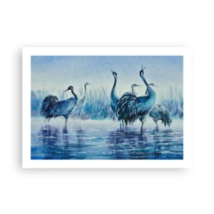 Affisch - Morgonmöte - 70x50 cm