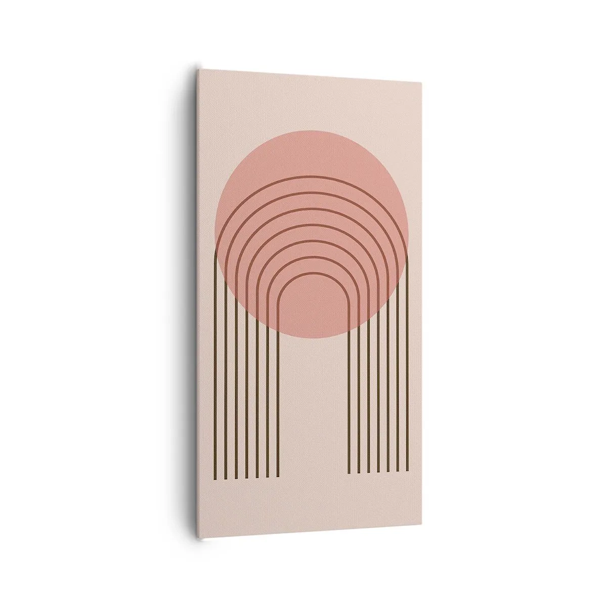 Canvastavla - Bild på duk - Ostoppad attraktionskraft - 65x120 cm