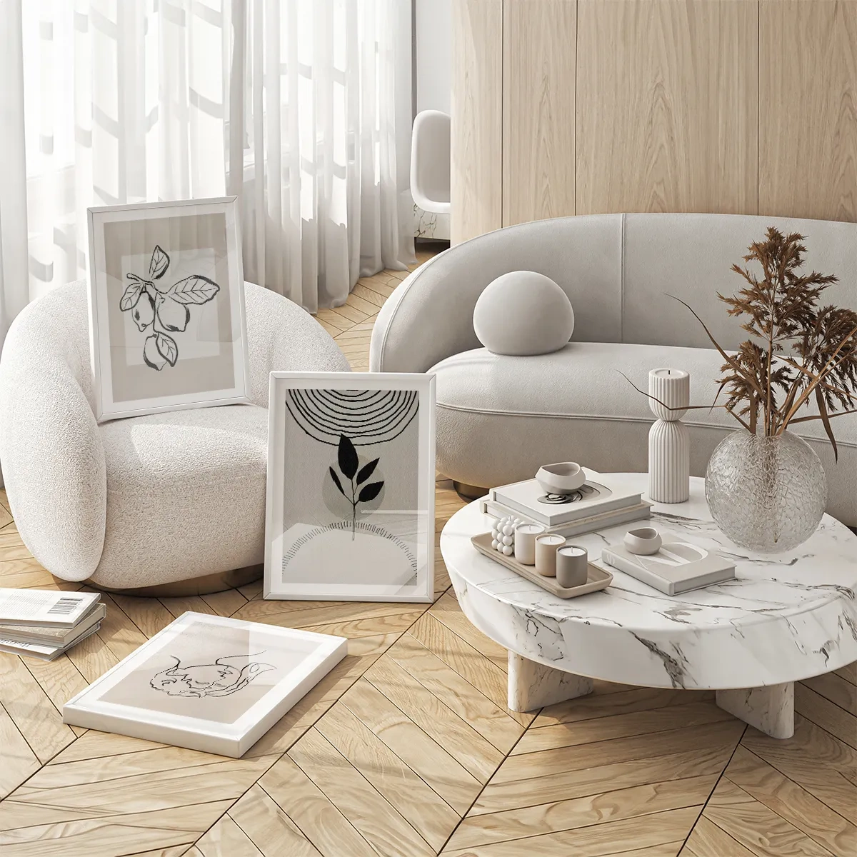 White castle - Inspiration till vardagsrummet