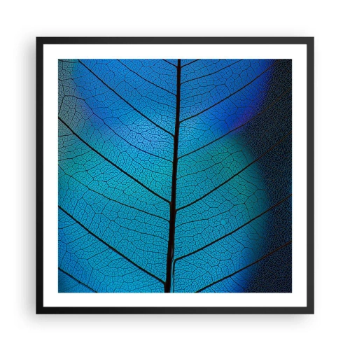 Affisch i svart ram - Invecklad konstruktion - 60x60 cm