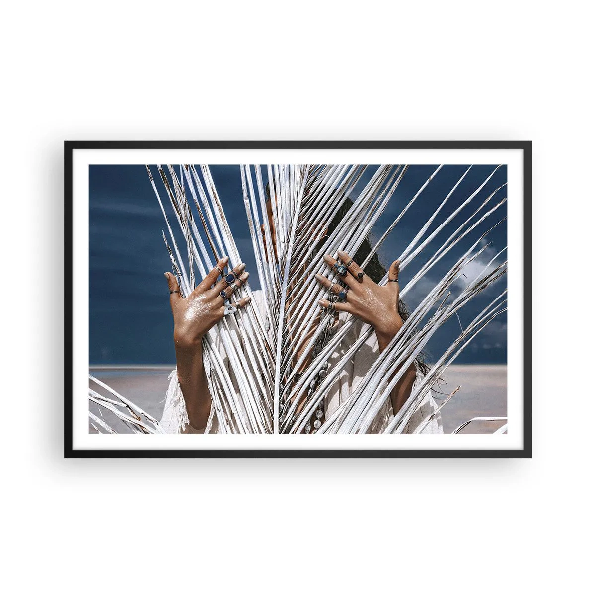 Affisch i svart ram - Schamanens flickvän? - 91x61 cm