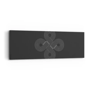 Canvastavla - Bild på duk - I keltisk anda - 90x30 cm