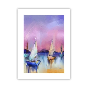 Affisch - Riktning: öppet vatten - 30x40 cm