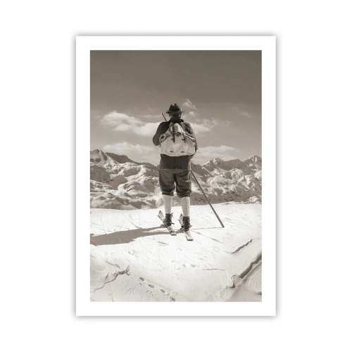 Affisch - Och fjällen är samma - 50x70 cm