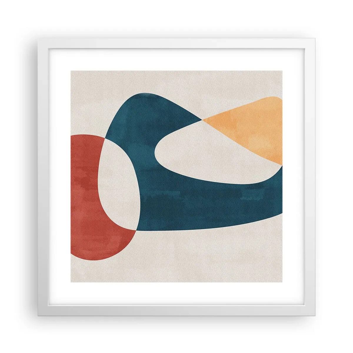 Affisch i vit ram - Influenser och metamorfoser - 40x40 cm