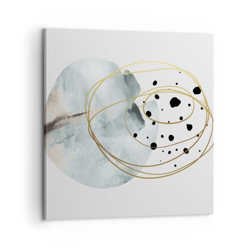 Canvastavla - Bild på duk - I rummets famn - 60x60 cm