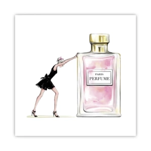 Affisch - Kvinnlighetens kärna - 50x50 cm