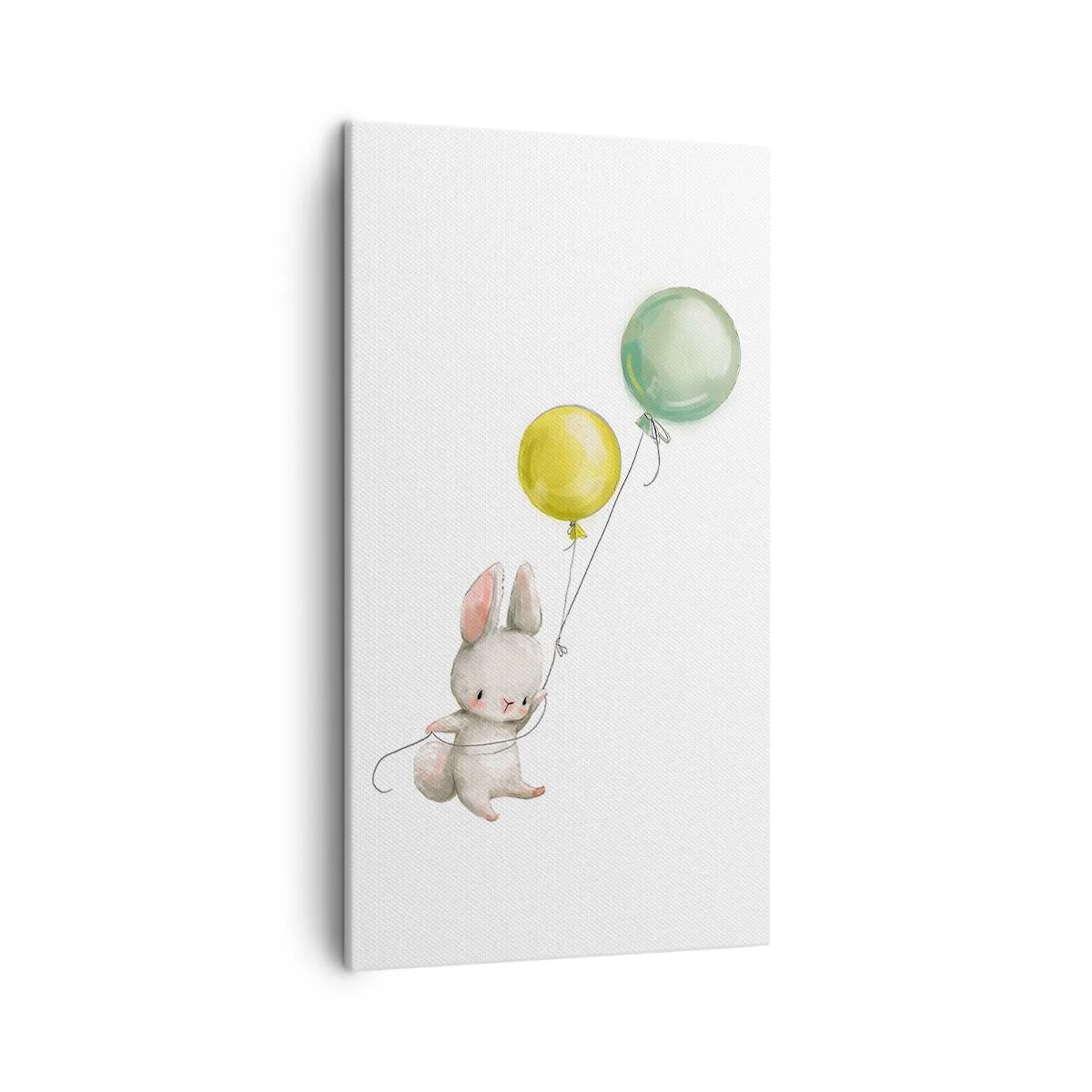 Canvastavla - Bild på duk - Jag flyger med! - 45x80 cm