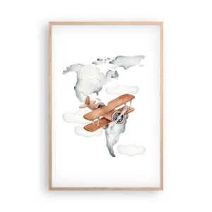 Affisch i ram av ljusek - I den banbrytande andan - 61x91 cm