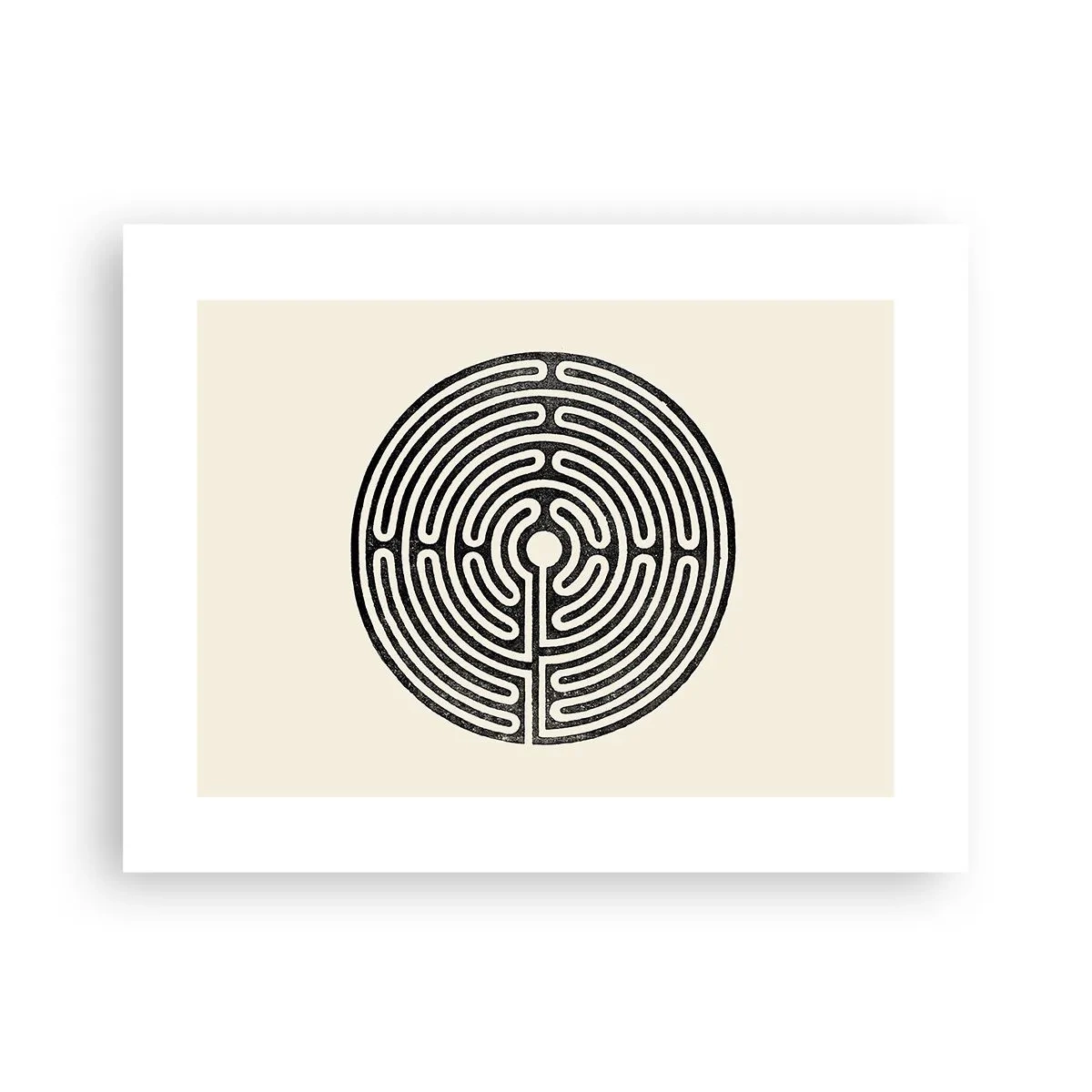 Affisch - Mystisk ordning - 40x30 cm