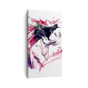 Canvastavla - Bild på duk - Kärleksfull uppfyllelse - 45x80 cm