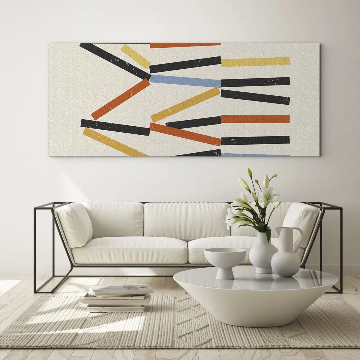 Glastavla - Bild på glas - Horisontell komposition - 100x40 cm