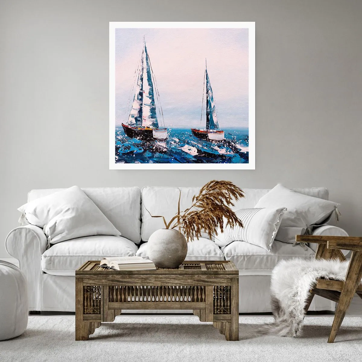 Affisch - Vindens broderskap - 60x60 cm