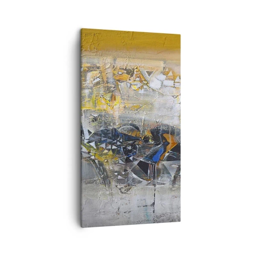 Canvastavla - Bild på duk - Allt blir bra - 45x80 cm