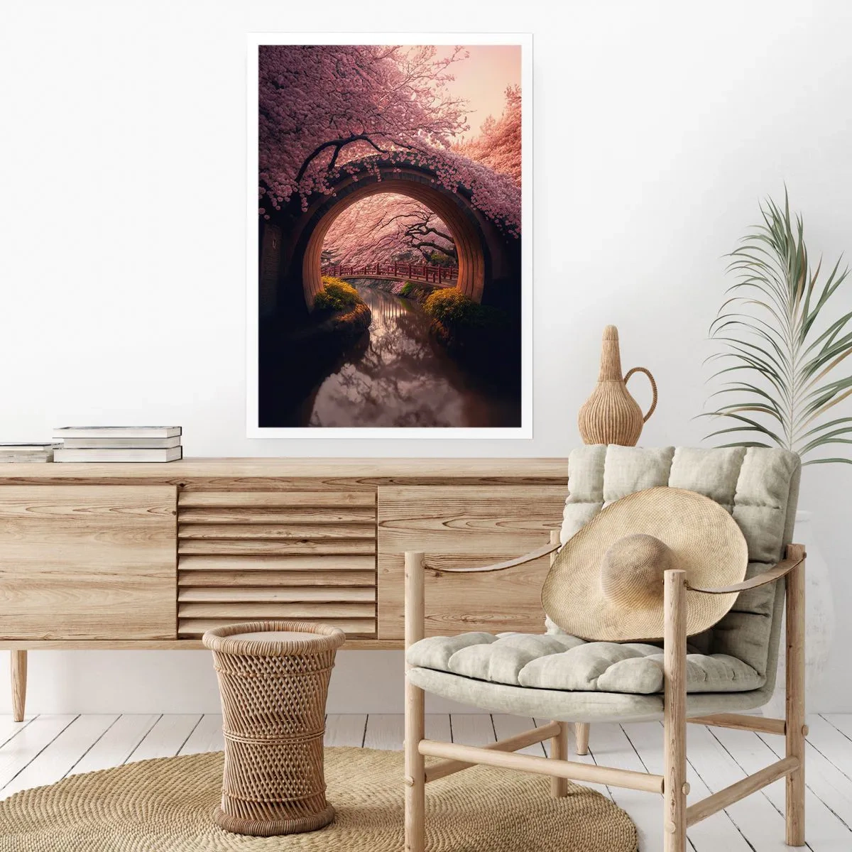 Affisch - Japansk vår - 50x70 cm