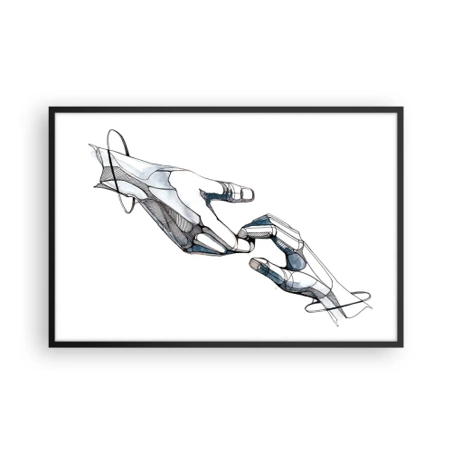 Affisch i svart ram - God gest - 91x61 cm