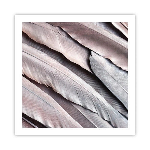 Affisch - I rosa silver - 60x60 cm