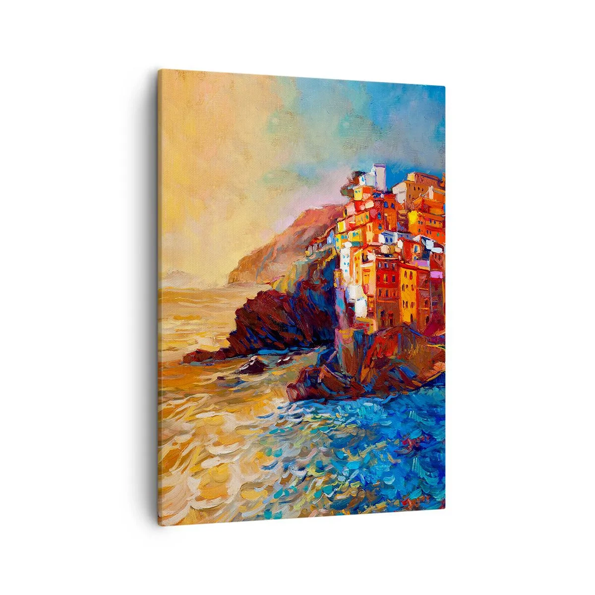 Canvastavla - Bild på duk - Italiensk stämning - 50x70 cm