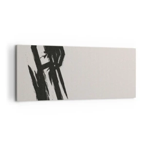 Canvastavla - Bild på duk - En ostoppbar rörelse - 100x40 cm