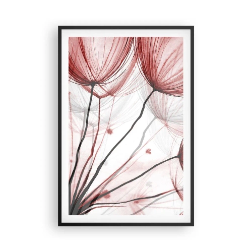 Affisch i svart ram - Före avresan - 61x91 cm