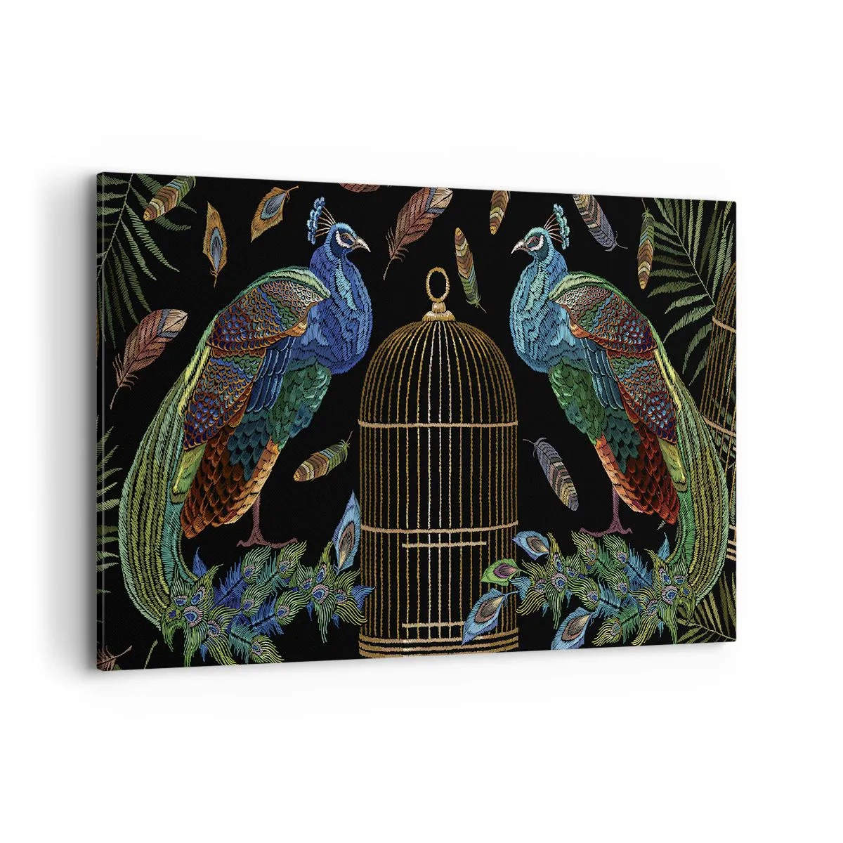 Canvastavla - Bild på duk - I kungliga kläder - 120x80 cm