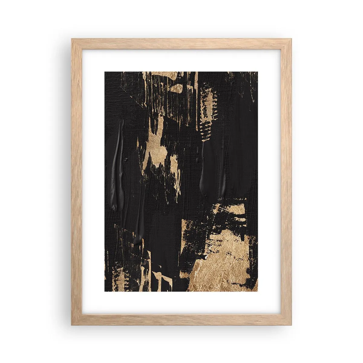 Affisch i ram av ljusek - Ett spår av beröring - 30x40 cm