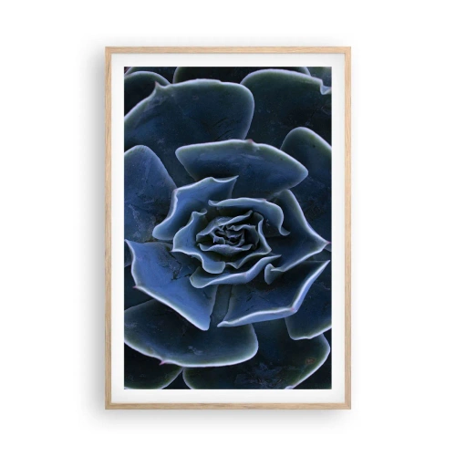 Affisch i ram av ljusek - Öknens blomma - 61x91 cm
