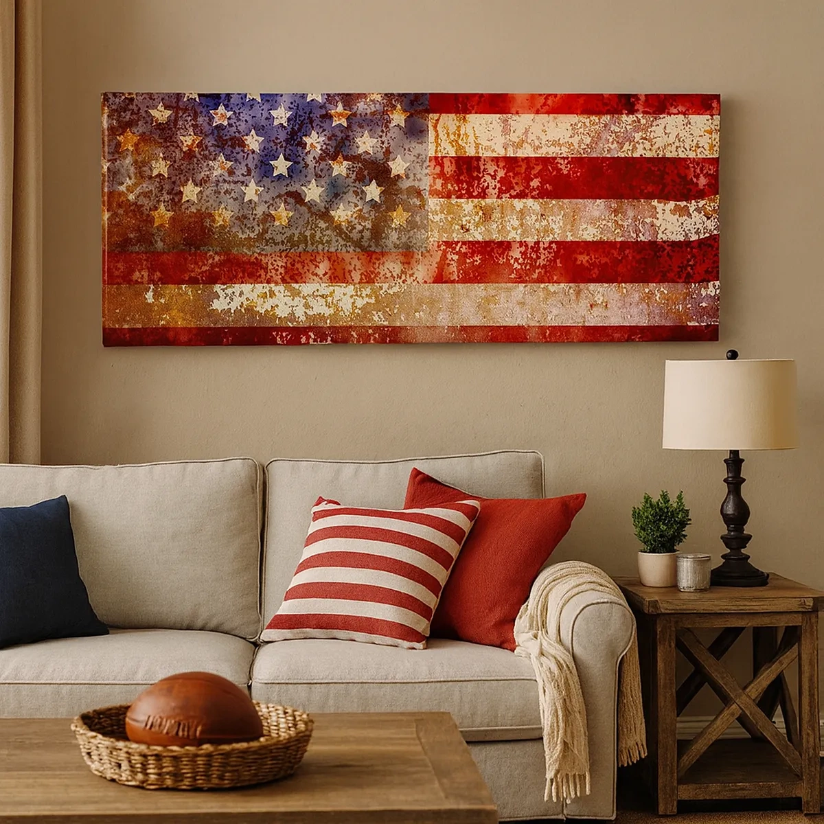 Canvastavla - Bild på duk - Äran är tidlös - 30x30 cm