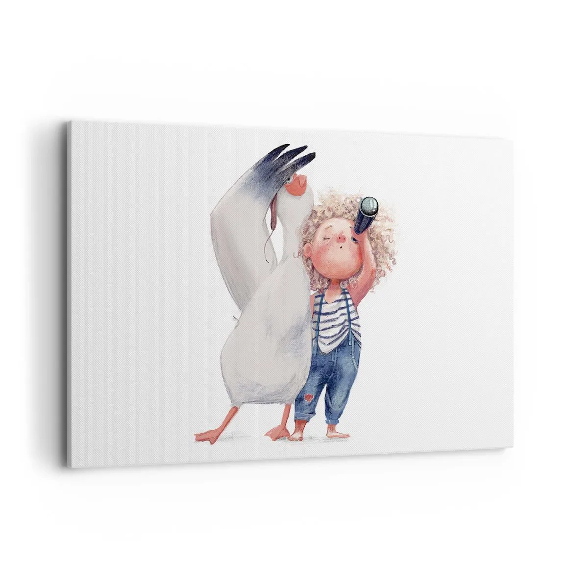 Canvastavla - Bild på duk - Stora resans plan - 120x80 cm