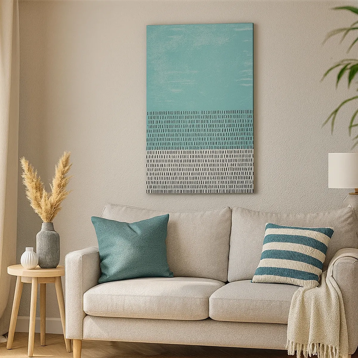 Canvastavla - Bild på duk - Balanserad komposition - 50x70 cm