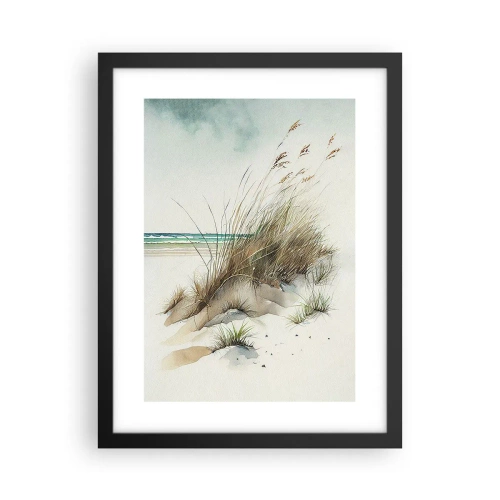 Affisch i svart ram - Inlindad i sand - 30x40 cm