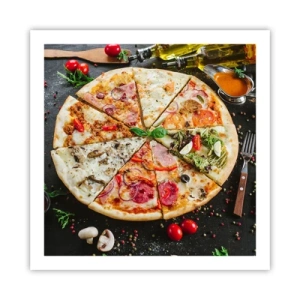 Affisch - Smakurval - 60x60 cm