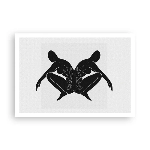 Affisch - En delad själ - 100x70 cm