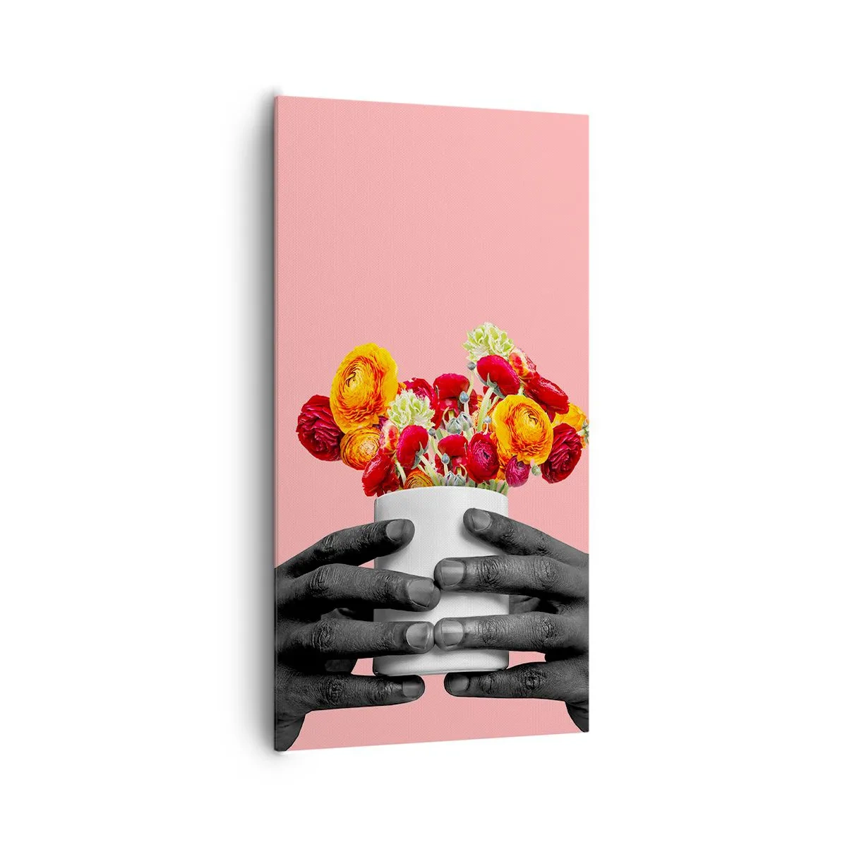 Canvastavla - Bild på duk - Livets apoteos - 65x120 cm