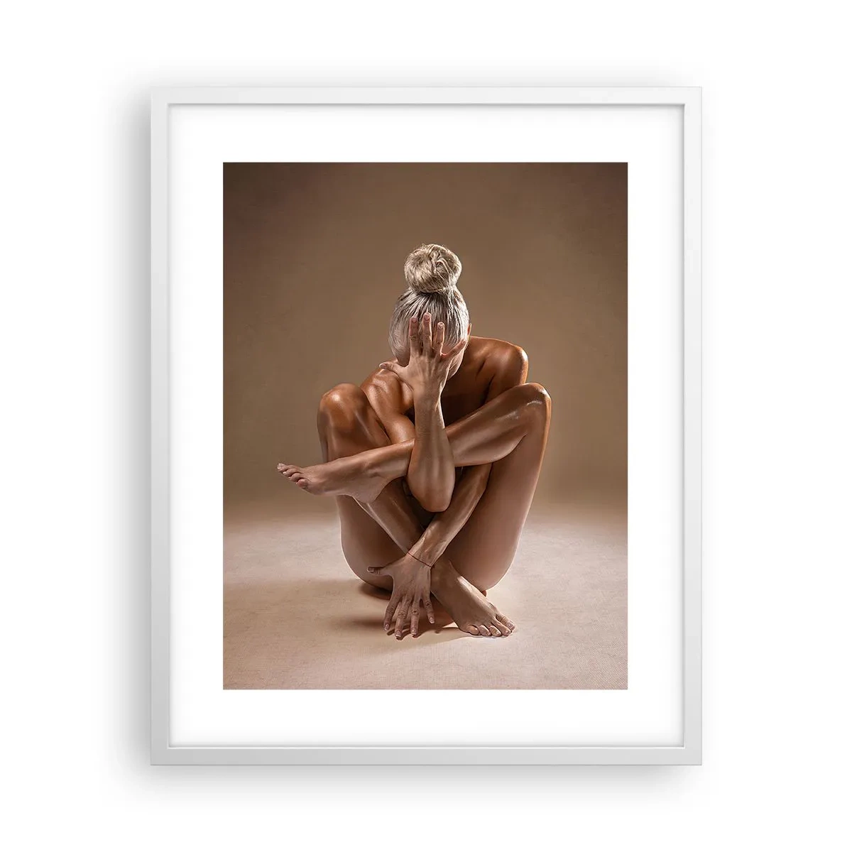 Affisch i vit ram - Kroppens och själens enighet - 40x50 cm