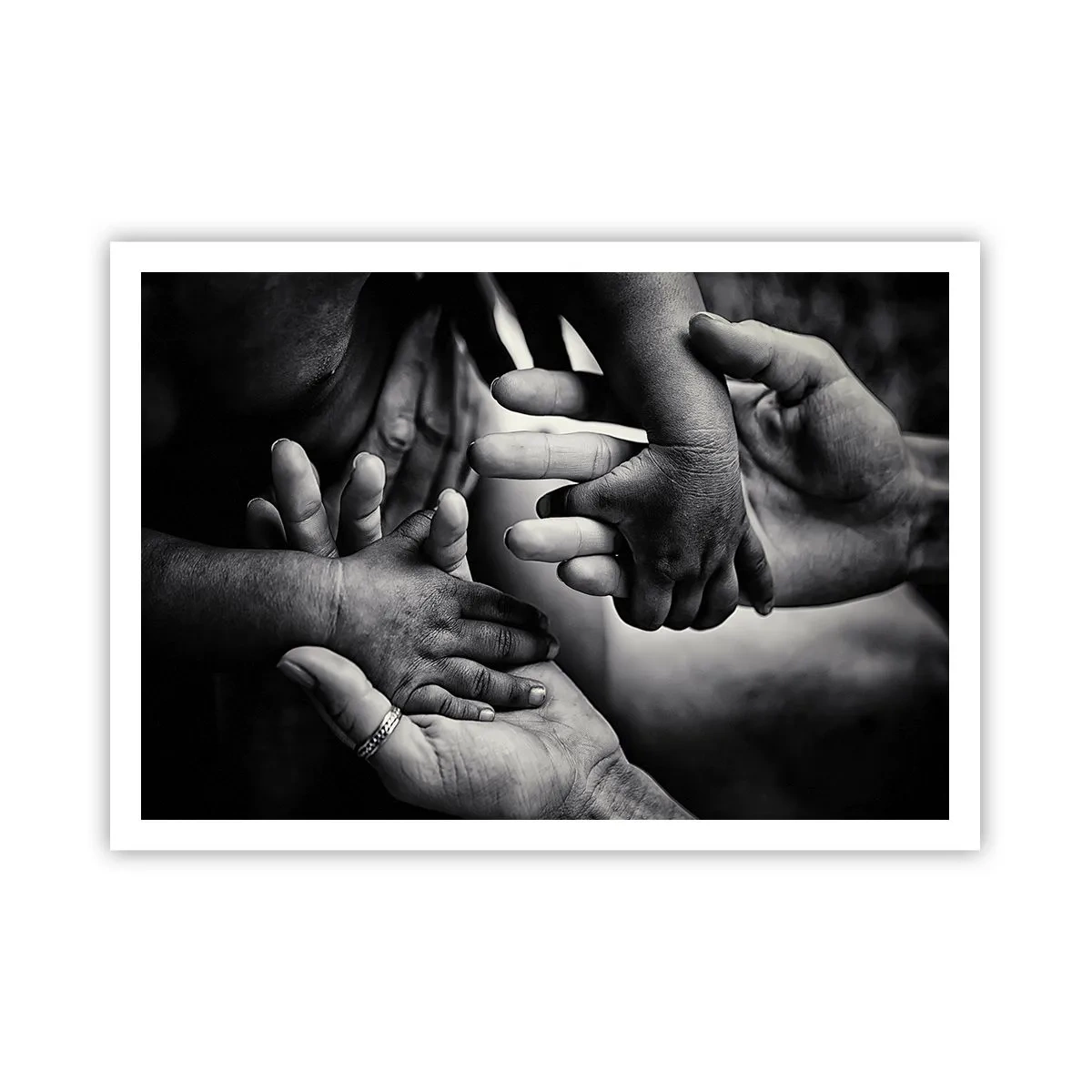 Affisch - Att vara människa - 100x70 cm